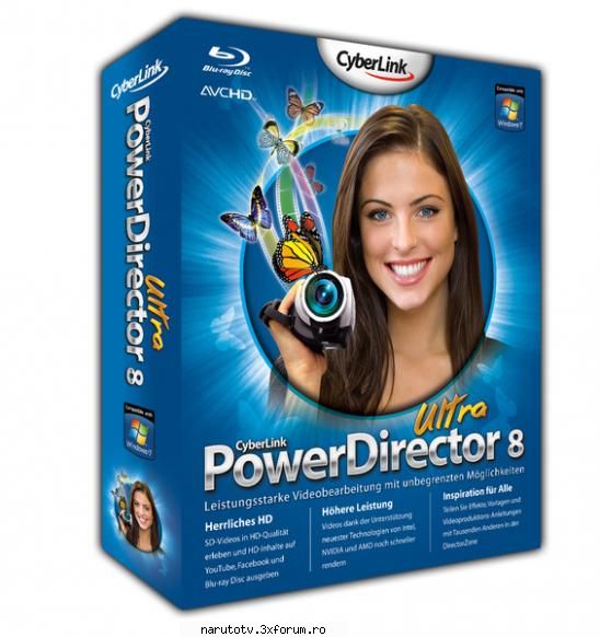 CyberLink PowerDirector 8 - cornel - softuri